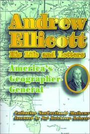 Cover of: Andrew Ellicott by Catharine Van Cortlandt Mathews