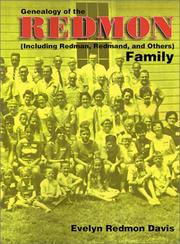 Cover of: Genealogy of the Redmon (Including Redman, Redmond, and Others) Family