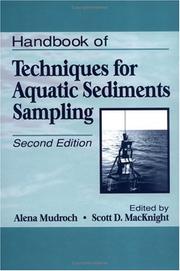 Cover of: Handbook of techniques for aquatic sediments sampling by edited by Alena Mudroch, Scott D. MacKnight.