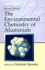 Cover of: The environmental chemistry of aluminum