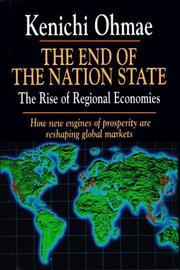 The end of the nation state by Kenʾichi Ōmae