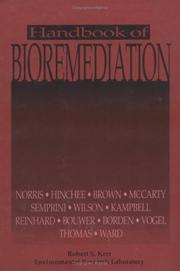 Cover of: Handbook of bioremediation