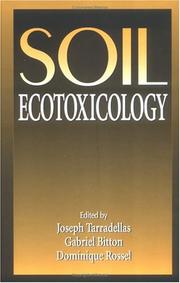 Cover of: Soil ecotoxicology