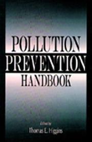 Cover of: Pollution prevention handbook