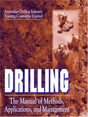 Cover of: Drilling by The Australian Drilling