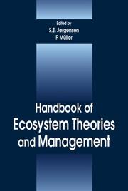 Cover of: Handbook of Ecosystem Theories and Management (Environmental and Ecological Modeling) by 