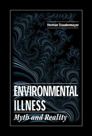 Cover of: Environmental Illness by Herman Staudenmayer