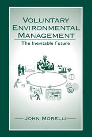 Cover of: Voluntary environmental management: the inevitable future