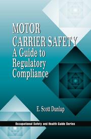 Cover of: Motor Carrier Safety by Erik Scott Dunlap