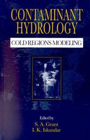 Cover of: Contaminant Hydrology by 