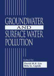 Cover of: Groundwater and Surface Water Pollution
