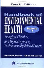 Cover of: Handbook of Environmental Health, Fourth Edition, Two Volume Set