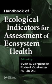 Cover of: Handbook of Ecological Indicators for Assessment of Ecosystem Health by 