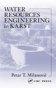 Cover of: Water Resources Engineering in Karst