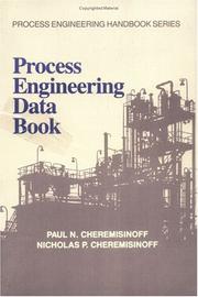 Cover of: Process engineering data book