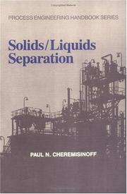 Cover of: Solids and Liquids Separation by 