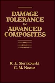 Cover of: Damage tolerance in advanced composites