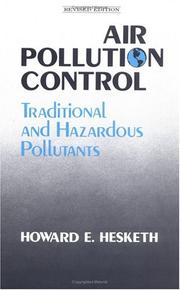 Cover of: Air Pollution Control: Traditional Hazardous Pollutants, Revised  Edition