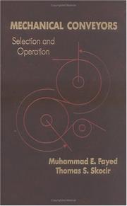 Cover of: Mechanical conveyors by M. E. Fayed
