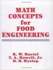 Cover of: Math concepts for food engineering
