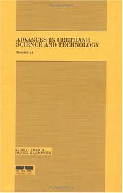 Cover of: Advances in Urethane by Kurt C. Frisch, Daniel Klempner