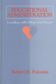 Cover of: Educational administration by Robert H. Palestini, Robert H. Palestini