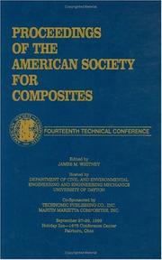 Cover of: American Society of Composites, Fourteenth International Conference Proceedings