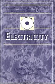 Cover of: Electricity: Fundamentals for the Water and Wastewater Maintenance Operator