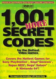 Cover of: 1001 MORE SECRET CODES