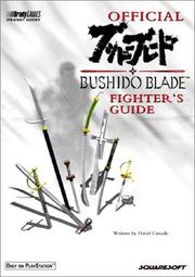 Cover of: Bushido Blade Official Guide by David Cassady