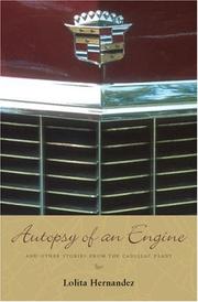 Cover of: Autopsy of an engine and other stories from the Cadillac plant