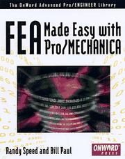 Cover of: FEA made easy with pro/mechanica