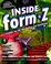 Cover of: Inside form *Z