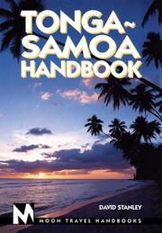 Cover of: Moon Handbooks Tonga-Samoa by David Stanley