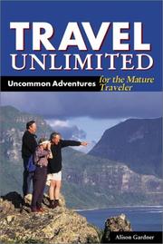 Cover of: Travel Unlimited | Alison Gardner