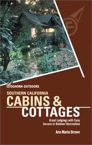 Cover of: Foghorn Outdoors: Southern California Cabins and Cottages