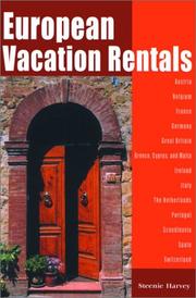 Cover of: European Vacation Rentals by Steenie Harvey