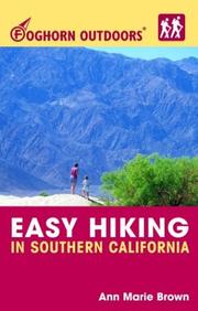 Cover of: Foghorn Outdoors Easy Hiking in Southern California (Foghorn Outdoors)