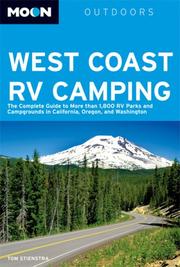 Cover of: Moon West Coast RV Camping by Tom Stienstra