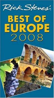 Cover of: Rick Steves' Best of Europe 2008 (Rick Steves) by Rick Steves