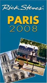 Cover of: Rick Steves' Paris 2008 (Rick Steves) by Rick Steves, Steve Smith, Gene Openshaw