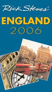Cover of: Rick Steves' England 2006 (Rick Steves)