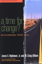 Cover of: A time for change? | James E. Hightower