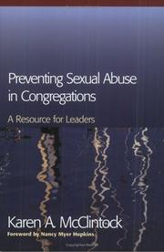 Cover of: Preventing Sexual Abuse in Congregations: A Resource for Leaders