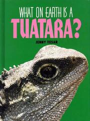 Cover of: What on earth is a tuatara?