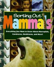 Cover of: Mammals (Sorting Out) (Sorting Out)