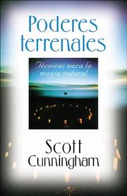 Cover of: Poderes terrenales by Scott Cunningham, Scott Cunningham