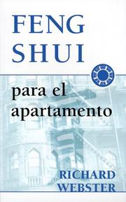 Cover of: Feng shui para el apartamento by Webster, Richard