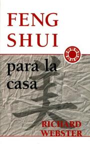Cover of: Feng shui para la casa by Webster, Richard