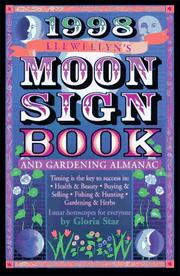 Cover of: 1998 Moon Sign Book: and Gardening Almanac (Serial)